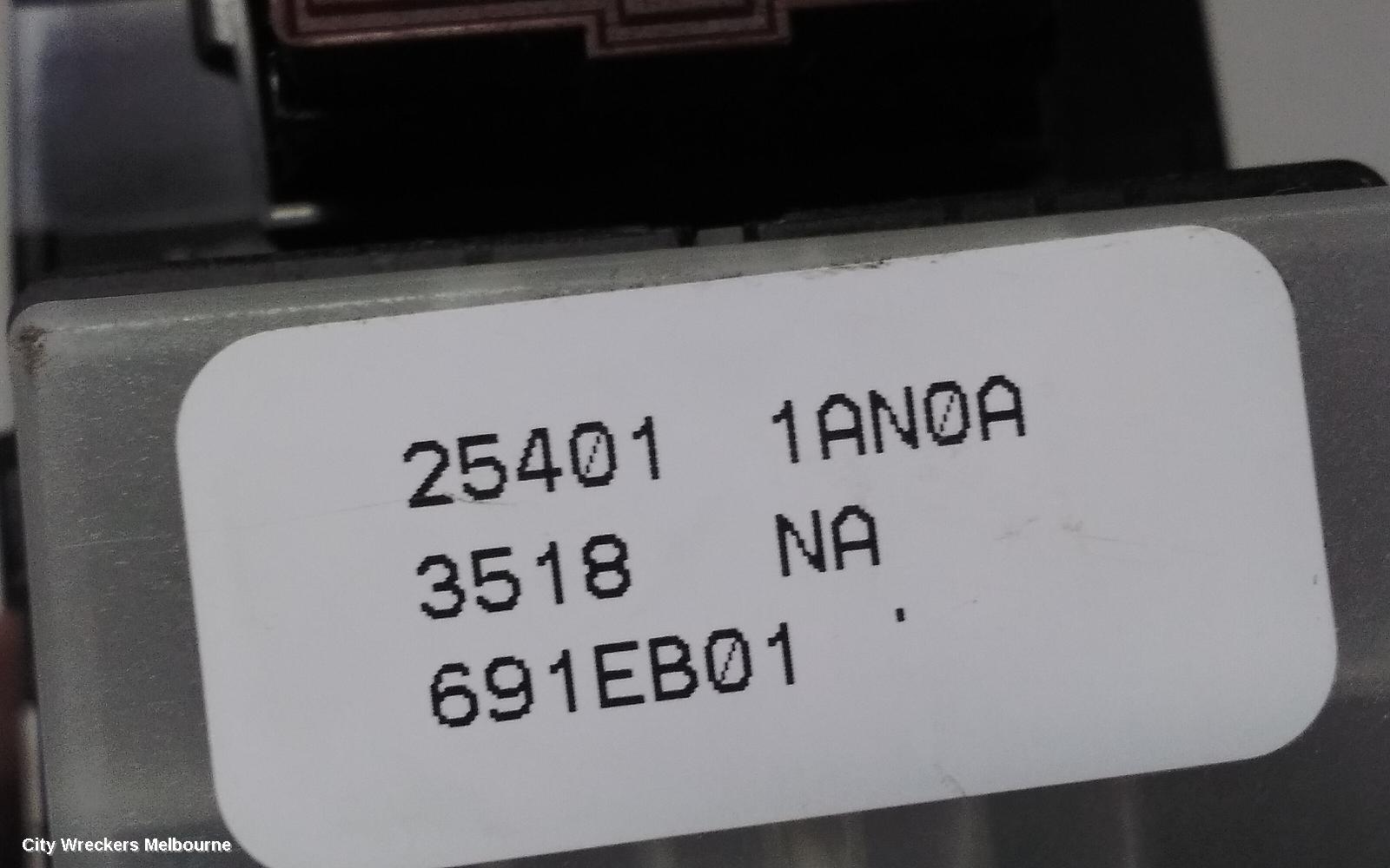 NISSAN MURANO PWR DR WIND SWITCH, RH FRONT (MASTER SWITCH), Z51, TI TYPE, 12/2008 - 12/2014