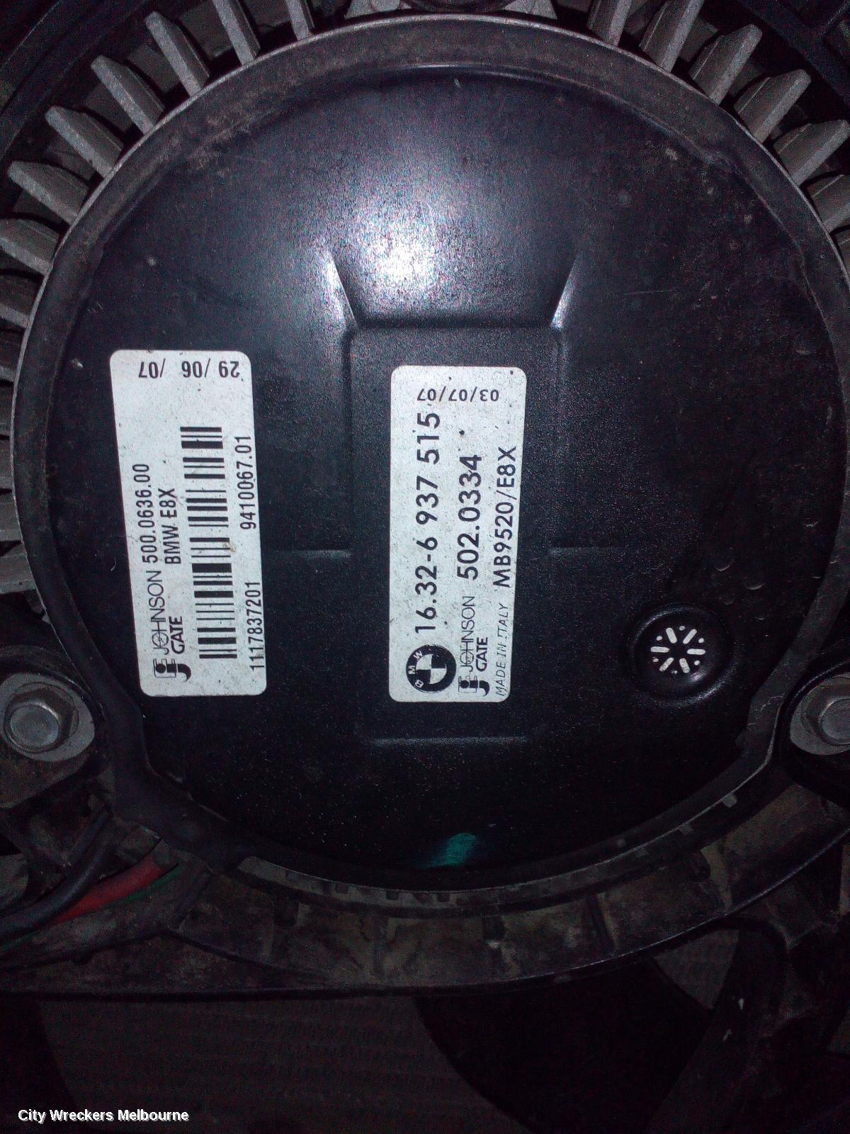 BMW 3 SERIES FAN, RADIATOR FAN, 2.0, N46/N46B/N46N, PETROL, 400W, AUTO T/M, E90/E91, 03/2005 - 04/2012