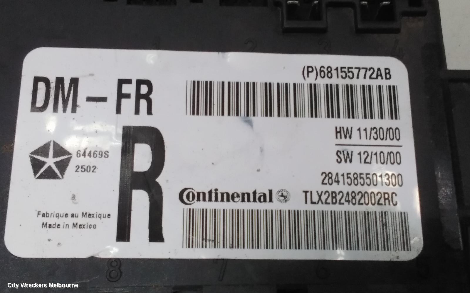 CHRYSLER 300C, LX2, 12/2011 - 12/2021, 2841585501300  DOOR MODULE: 78154