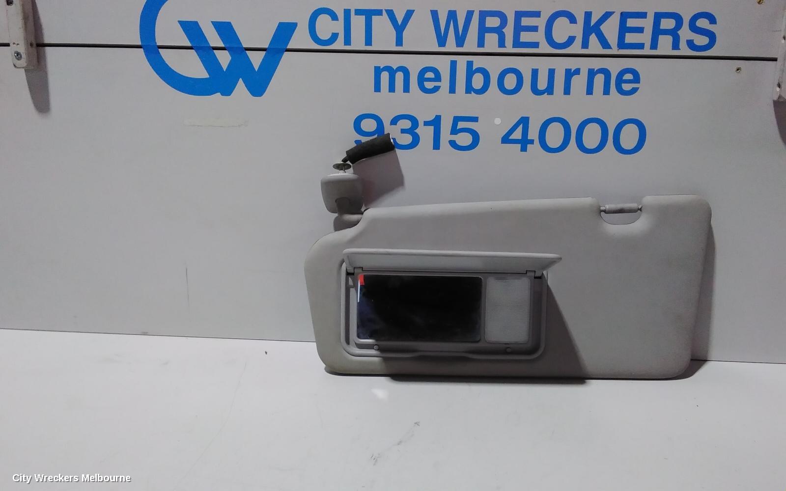 KIA CARNIVAL/GRAND CARNIVAL SUNVISOR, VQ, LH SIDE, NON EXTENSION TYPE, 01/2006 - 12/2014