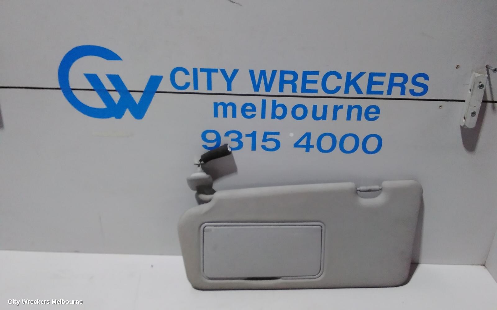 KIA CARNIVAL/GRAND CARNIVAL SUNVISOR, VQ, LH SIDE, NON EXTENSION TYPE, 01/2006 - 12/2014