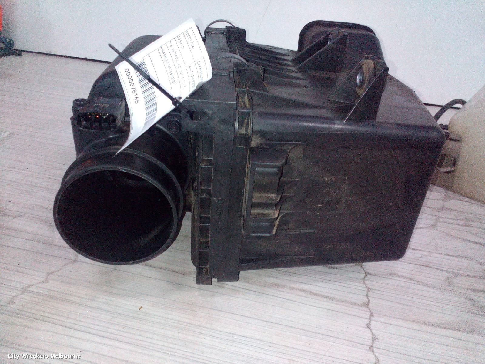 KIA CARNIVAL/GRAND CARNIVAL AIR FLOW METER, 3.5, PETROL, VQ, 03/2010 - 12/2014