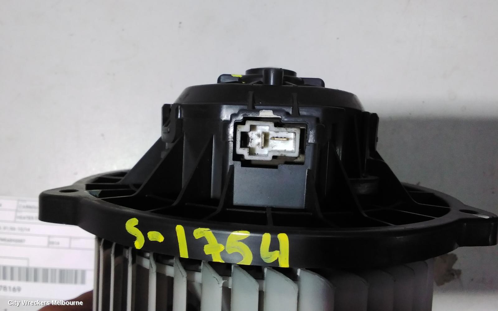 KIA CARNIVAL/GRAND CARNIVAL HEATER FAN MOTOR, FRONT, VQ, 01/2006 - 12/2014