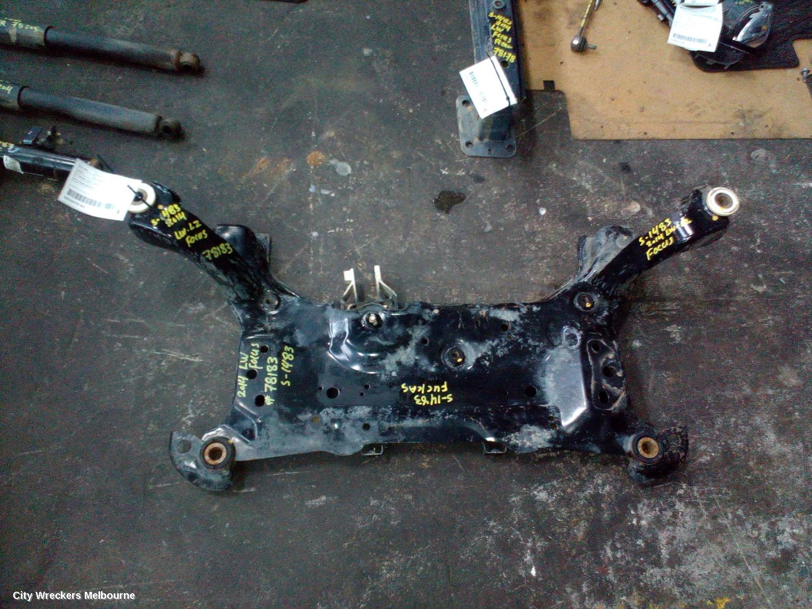 FORD FOCUS FRT XMEMBER/CRADLE, LW, PETROL, 05/2011 - 08/2015