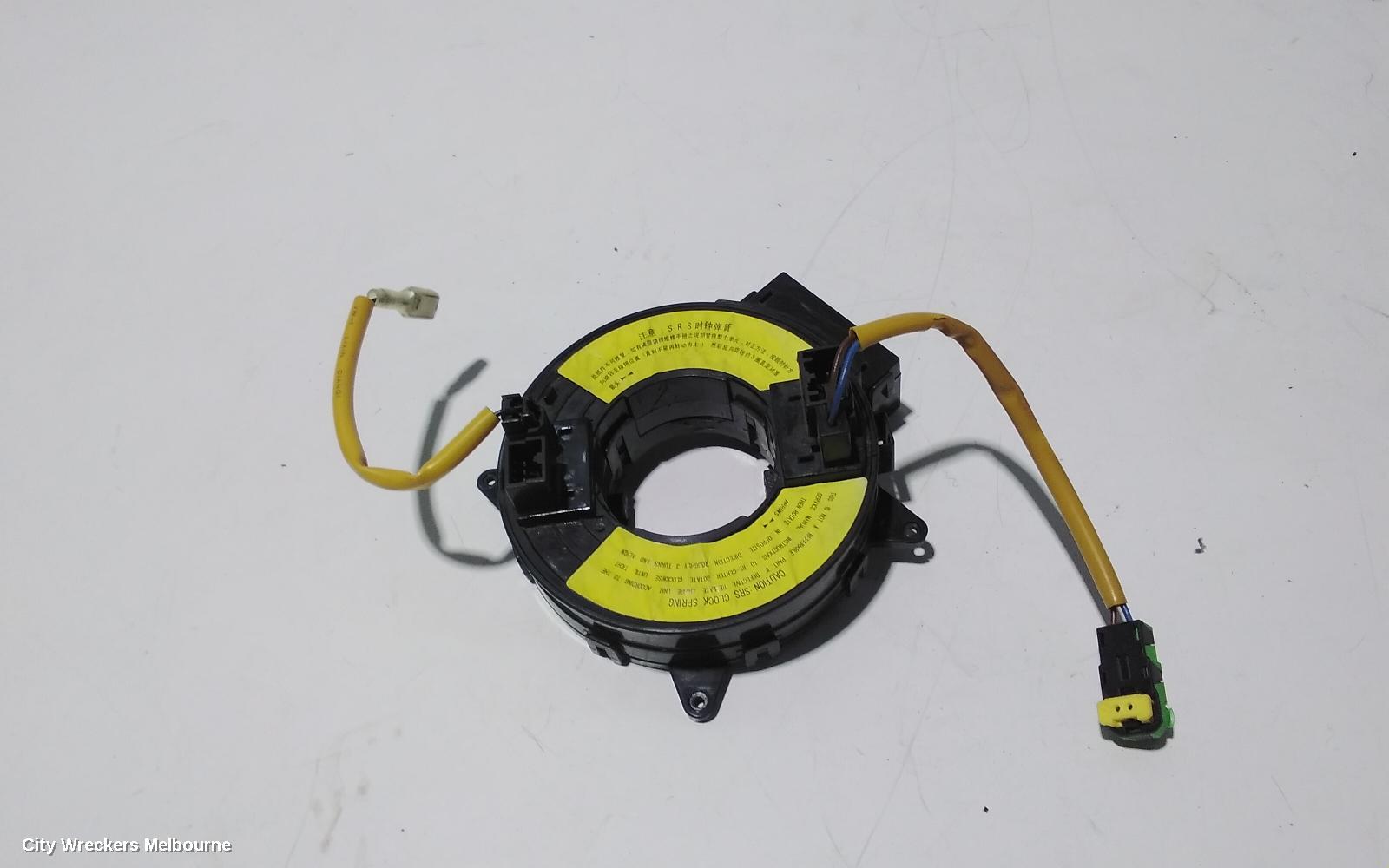 GREAT WALL V200/V240 AIRBAG MODULE/SENSOR, CLOCKSPRING, K2, 07/2009 - 01/2015