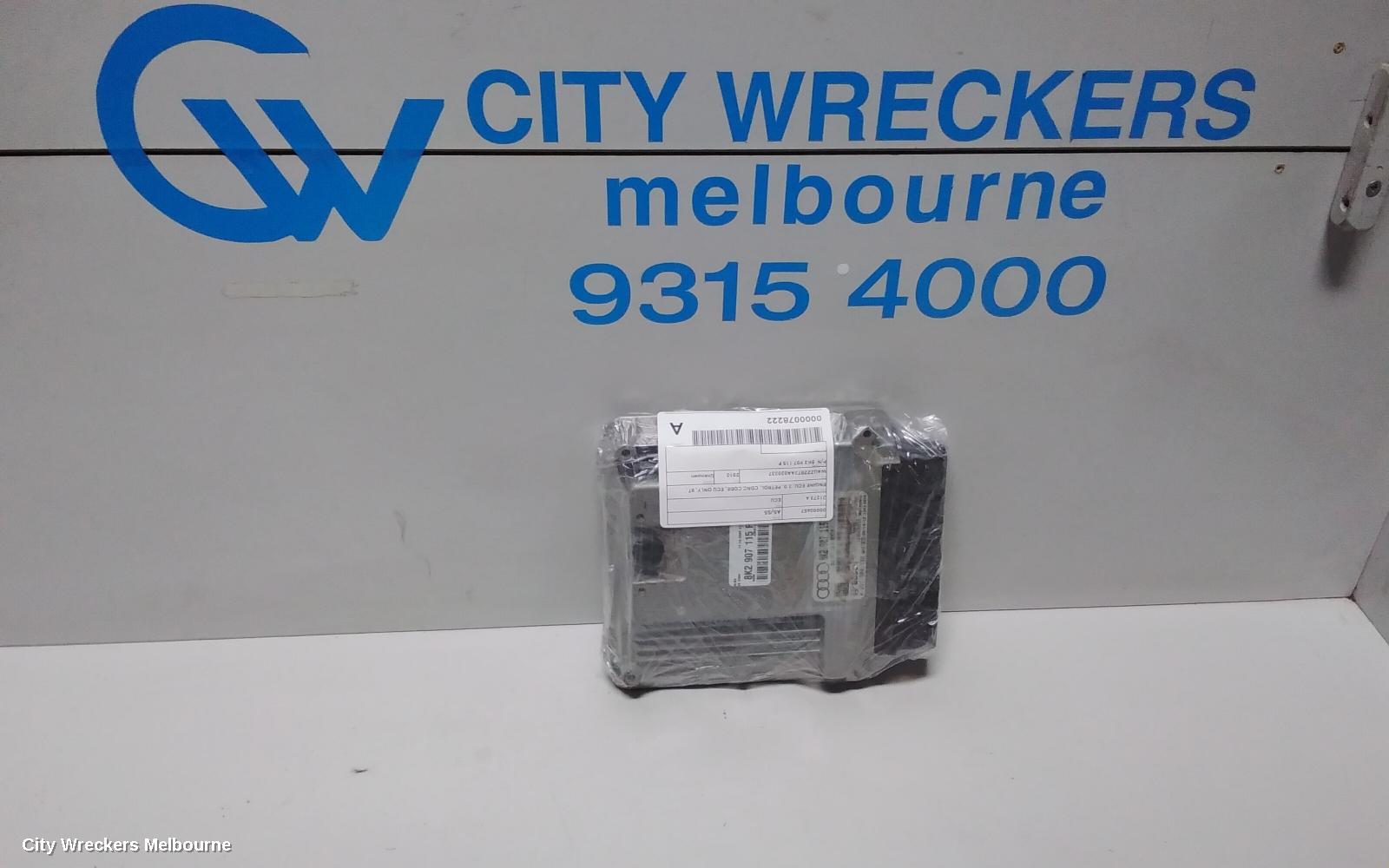 AUDI A5 ECU, ENGINE ECU, 2.0, PETROL, CDNC CODE, ECU ONLY, 8T, 08/2009 - 08/2013