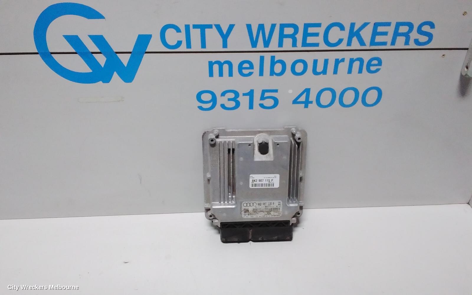 AUDI A5 ECU, ENGINE ECU, 2.0, PETROL, CDNC CODE, ECU ONLY, 8T, 08/2009 - 08/2013