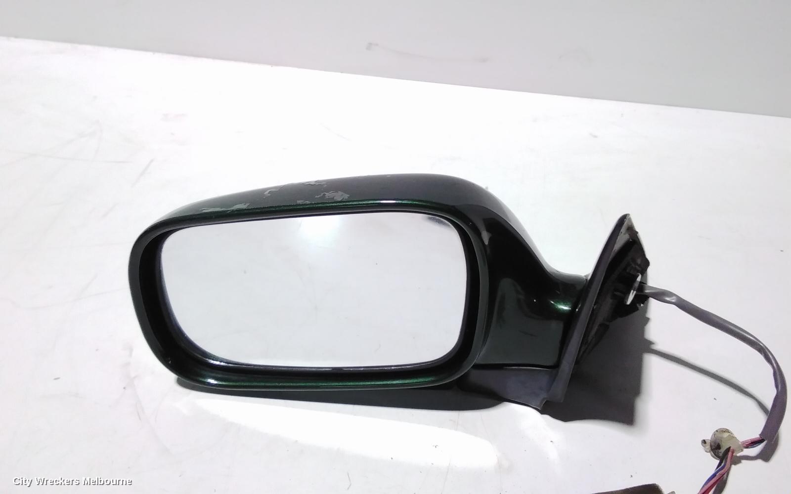 SUBARU OUTBACK LEFT DOOR MIRROR, 3RD GEN, COLOUR CODED, 10/1998 - 04/2001