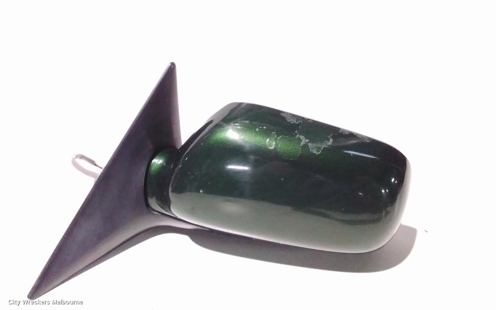 SUBARU OUTBACK LEFT DOOR MIRROR, 3RD GEN, COLOUR CODED, 10/1998 - 04/2001