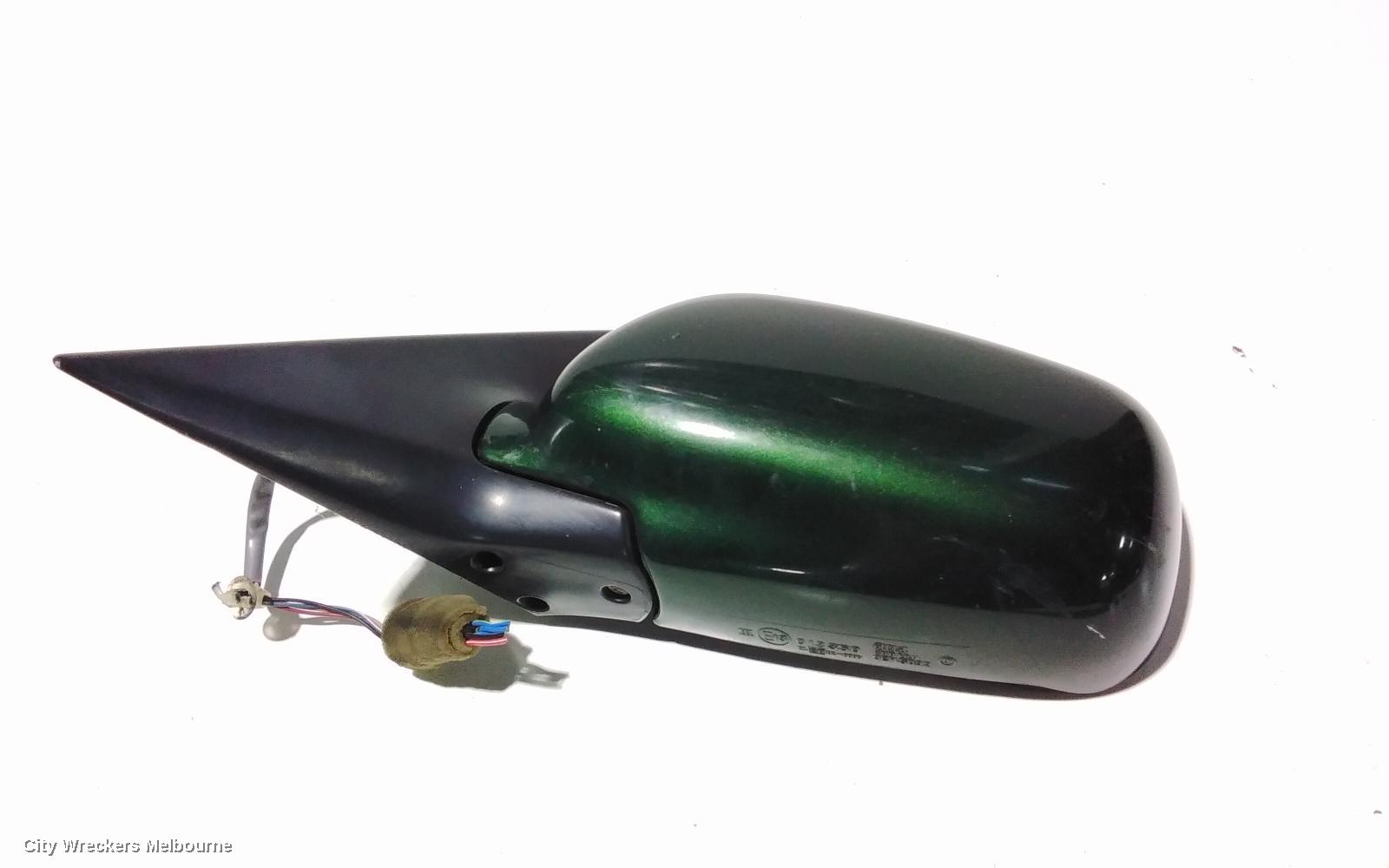 SUBARU OUTBACK LEFT DOOR MIRROR, 3RD GEN, COLOUR CODED, 10/1998 - 04/2001