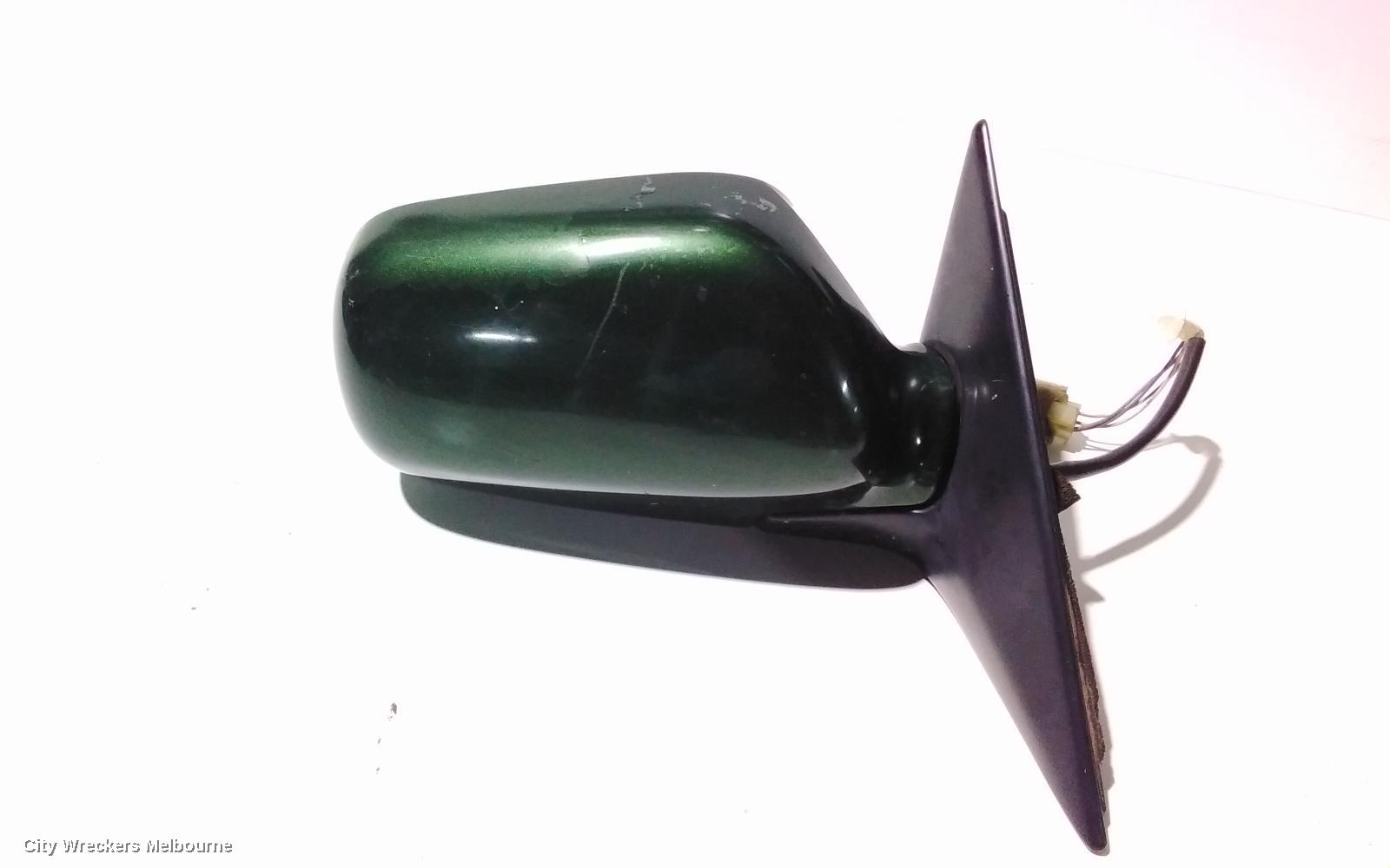 SUBARU OUTBACK RIGHT DOOR MIRROR, 3RD GEN, COLOUR CODED, 10/1998 - 04/2001