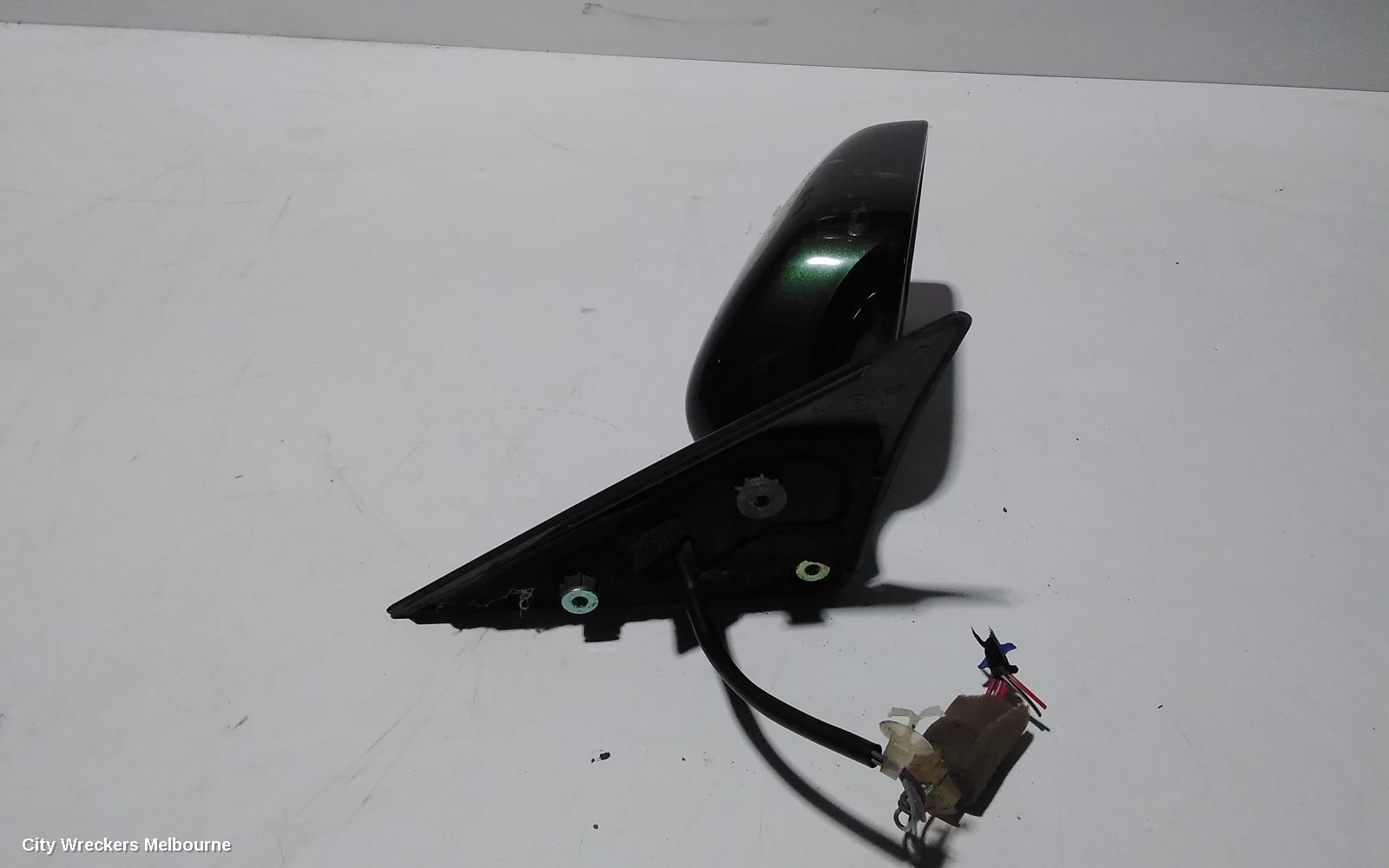SUBARU OUTBACK RIGHT DOOR MIRROR, 3RD GEN, COLOUR CODED, 10/1998 - 04/2001