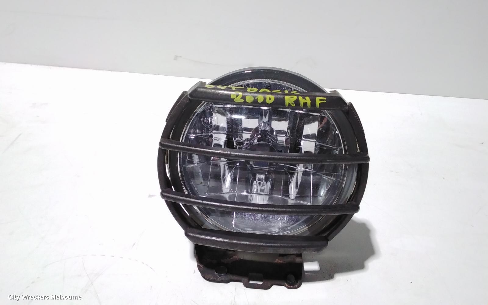 SUBARU OUTBACK RIGHT INDICATOR/FOG/SIDE, BUMPER FOGLAMP, 3RD GEN, 12/1998 - 08/2003