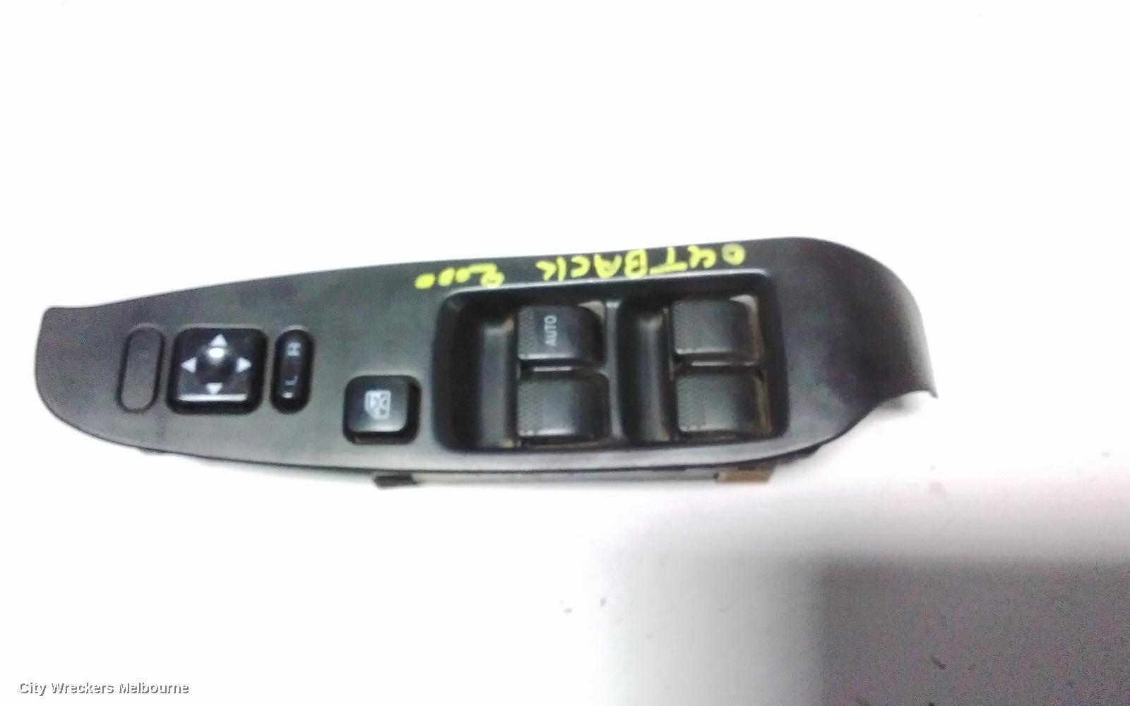SUBARU OUTBACK PWR DR WIND SWITCH, RH FRONT (MASTER SWITCH), 3RD GEN, 12/1998 - 08/2003