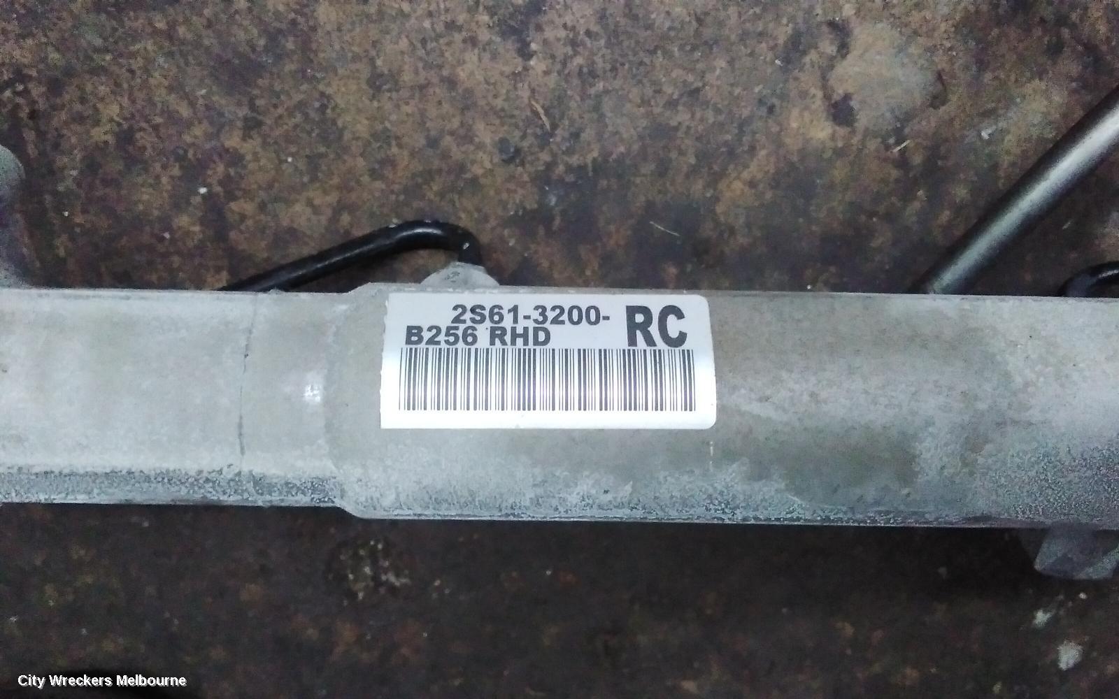 FORD FIESTA STEERING BOX/RACK, WS, PETROL 1.6  ENG, 07/2008 - 09/2010