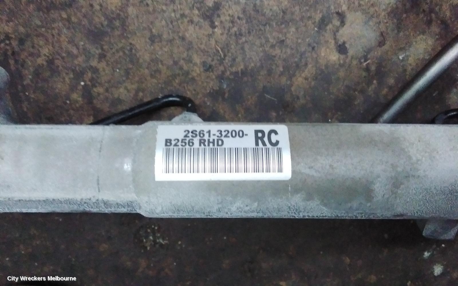 FORD FIESTA STEERING BOX/RACK, WS, PETROL 1.6  ENG, 07/2008 - 09/2010