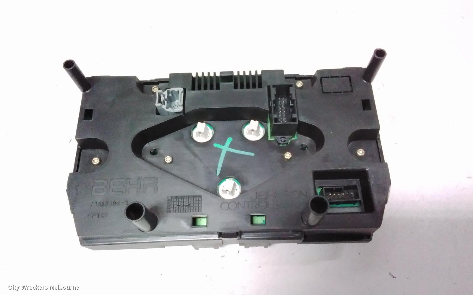 PEUGEOT 307 HEATER/AC CONTROLS, T5 12/2001 - 04/2005