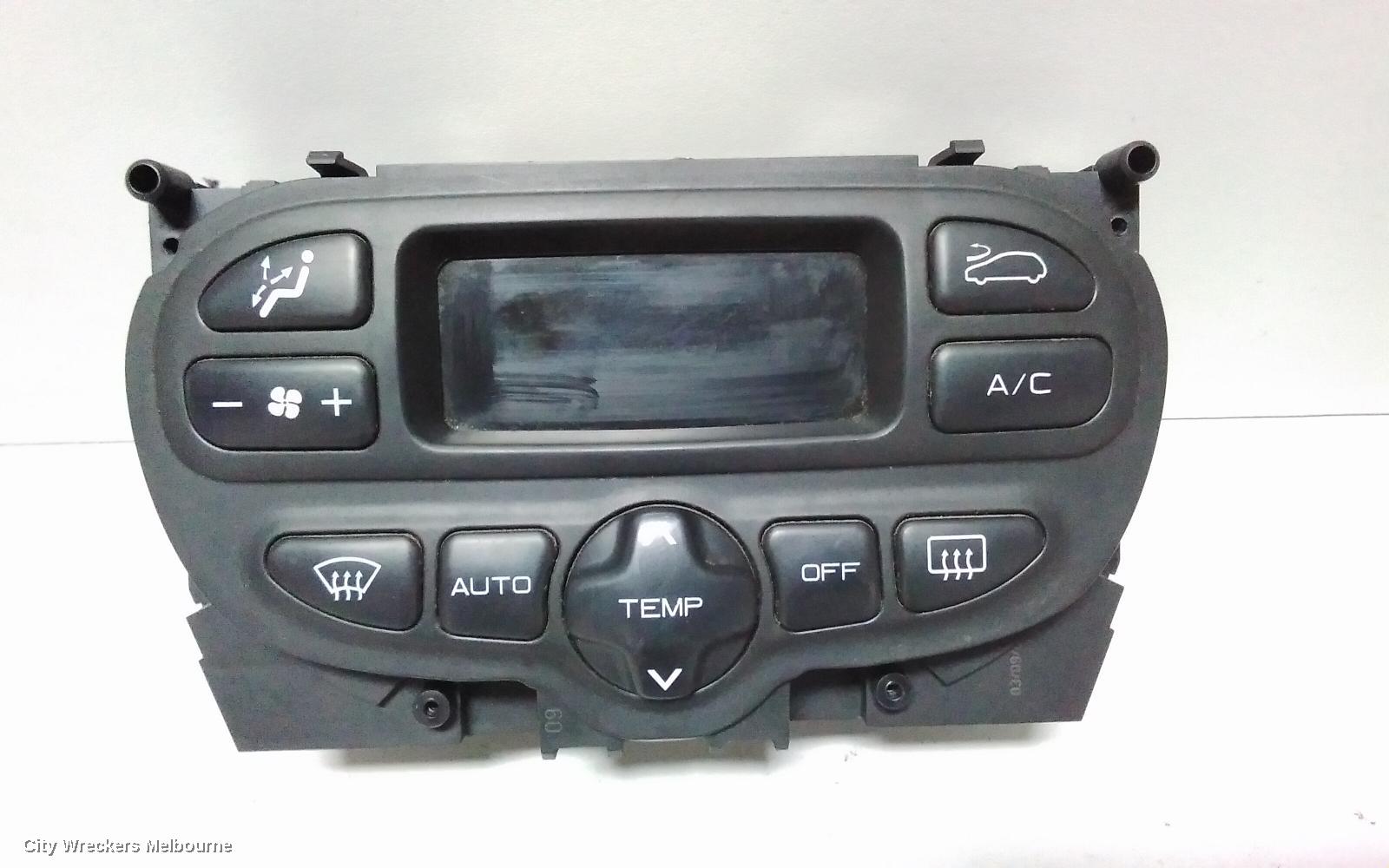 PEUGEOT 307 HEATER/AC CONTROLS, T5 12/2001 - 04/2005