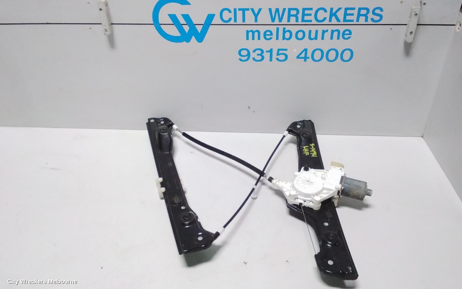 BMW 3 SERIES LEFT FRONT WINDOW REG/MOTOR, E90, SEDAN, 03/2005 - 01/2012