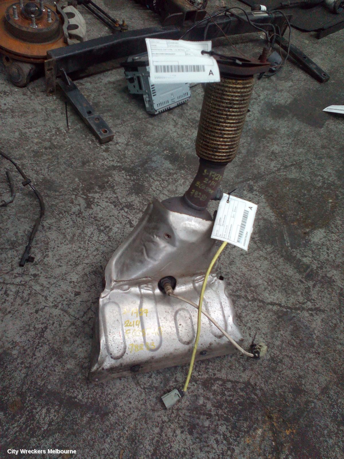 FORD ECOSPORT CATALYTIC CONVERTER, MANIFOLD-CAT TYPE, 1.5, PETROL, BK, 12/2013 - 09/2017