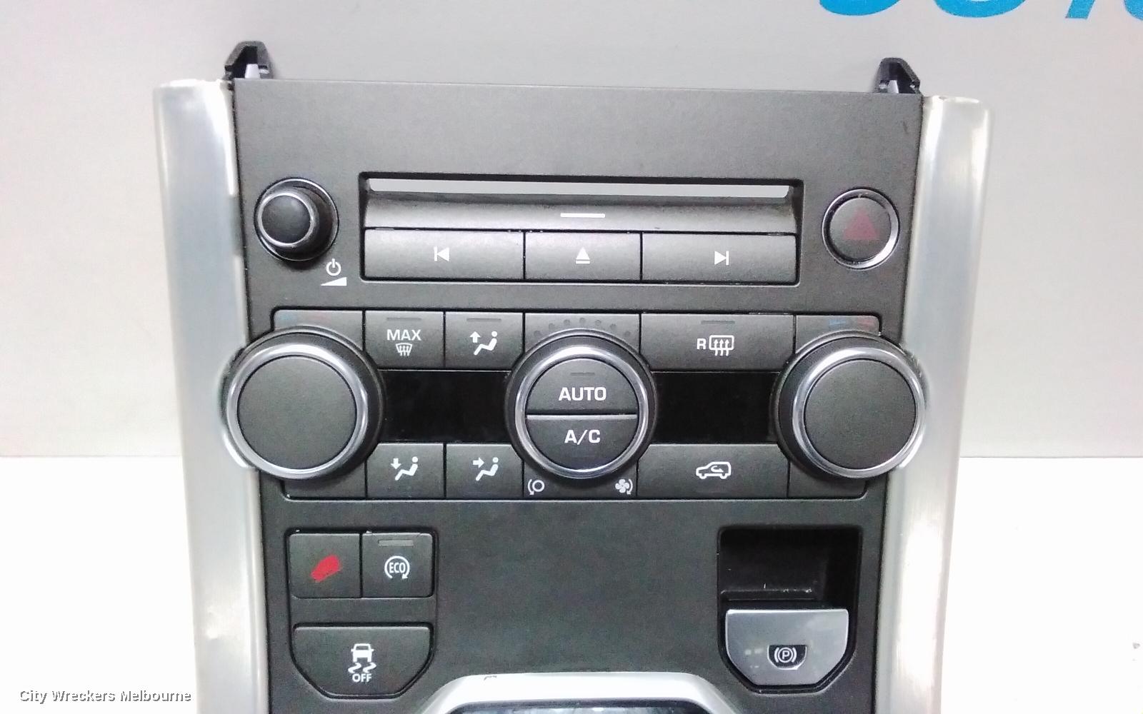 LAND ROVER RANGEROVER EVOQUE HEATER/AC CONTROLS, L538, 11/2011 - 01/2019