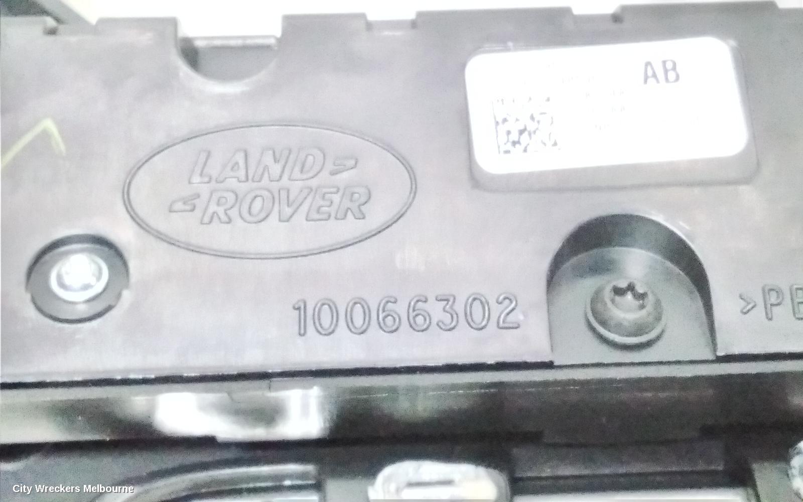 LAND ROVER RANGEROVER EVOQUE HEATER/AC CONTROLS, L538, 11/2011 - 01/2019