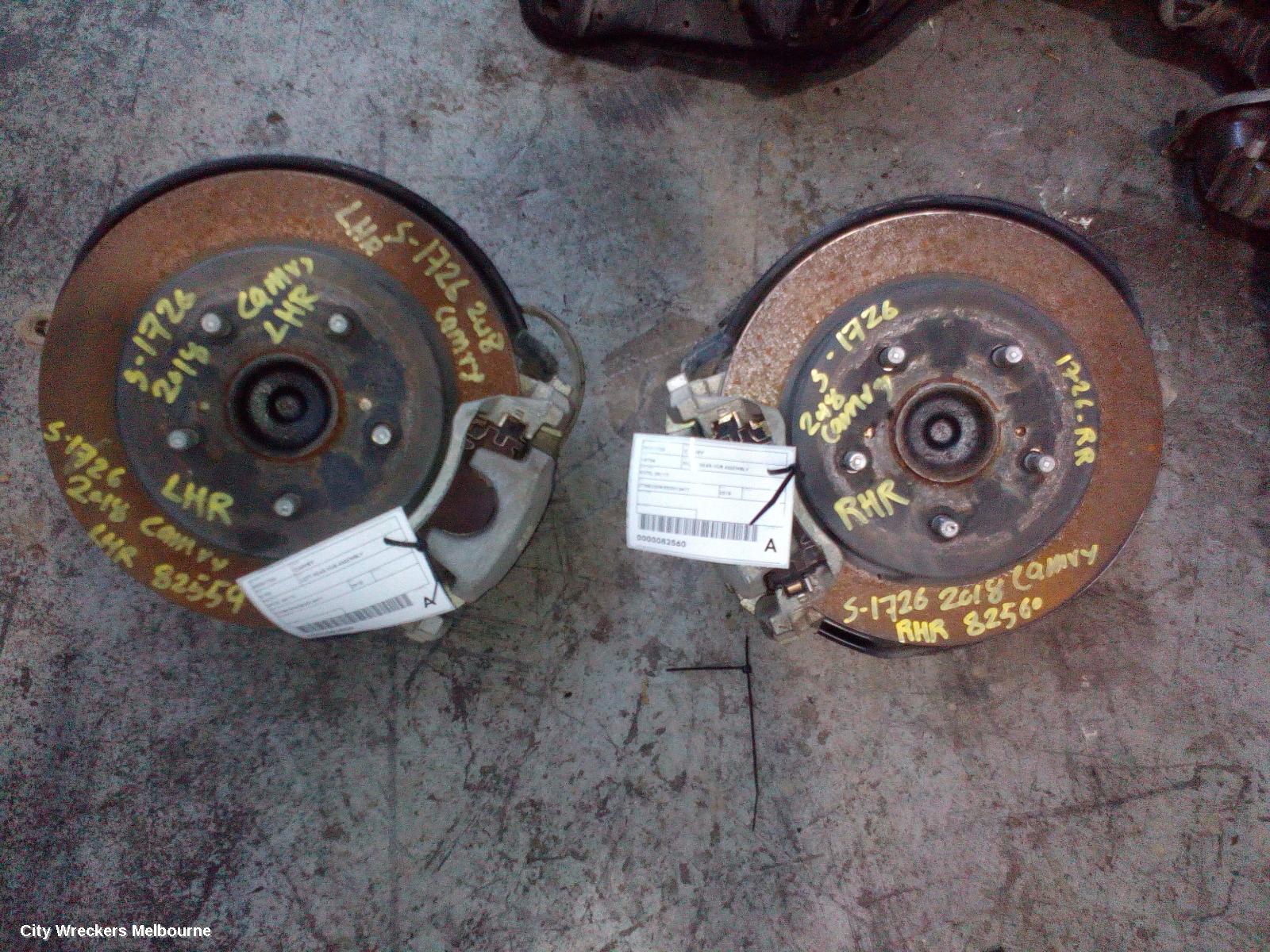 TOYOTA CAMRY RIGHT REAR HUB ASSEMBLY, XV70, HYBRID TYPE, 09/2017 ONWARDS