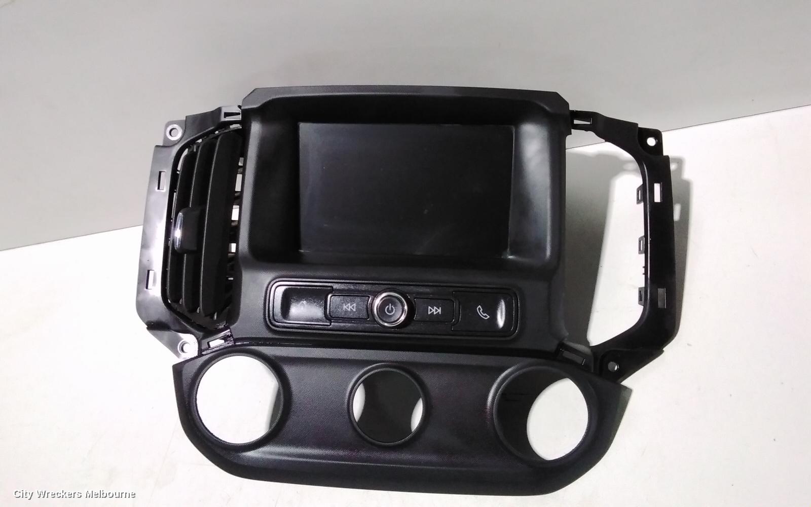 HOLDEN COLORADO RADIO/CD/DVD/SAT/TV, 7 INCH TOUCHSCREEN, NON SAT NAV (SINGLE KNOB ON FACE), RG/RG7, 07/2016 - 12/2020