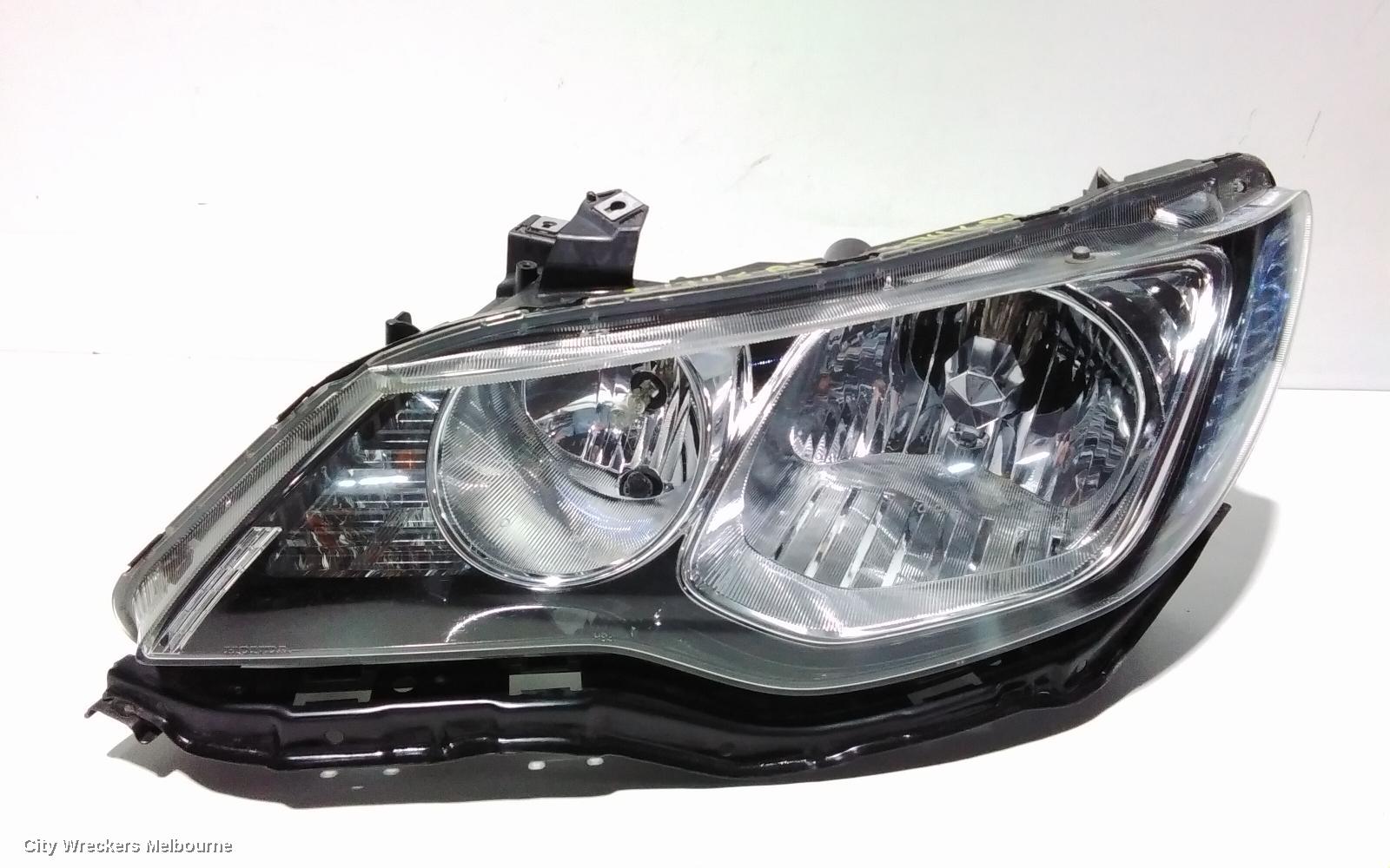 HONDA CIVIC RIGHT HEADLAMP, 8TH GEN, SEDAN, 02/2006 - 12/2008