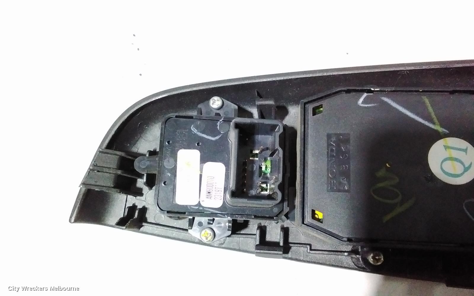 HONDA CIVIC PWR DR WIND SWITCH, RH FRONT (MASTER SWITCH), SEDAN, 8TH GEN, 02/2006 - 12/2011