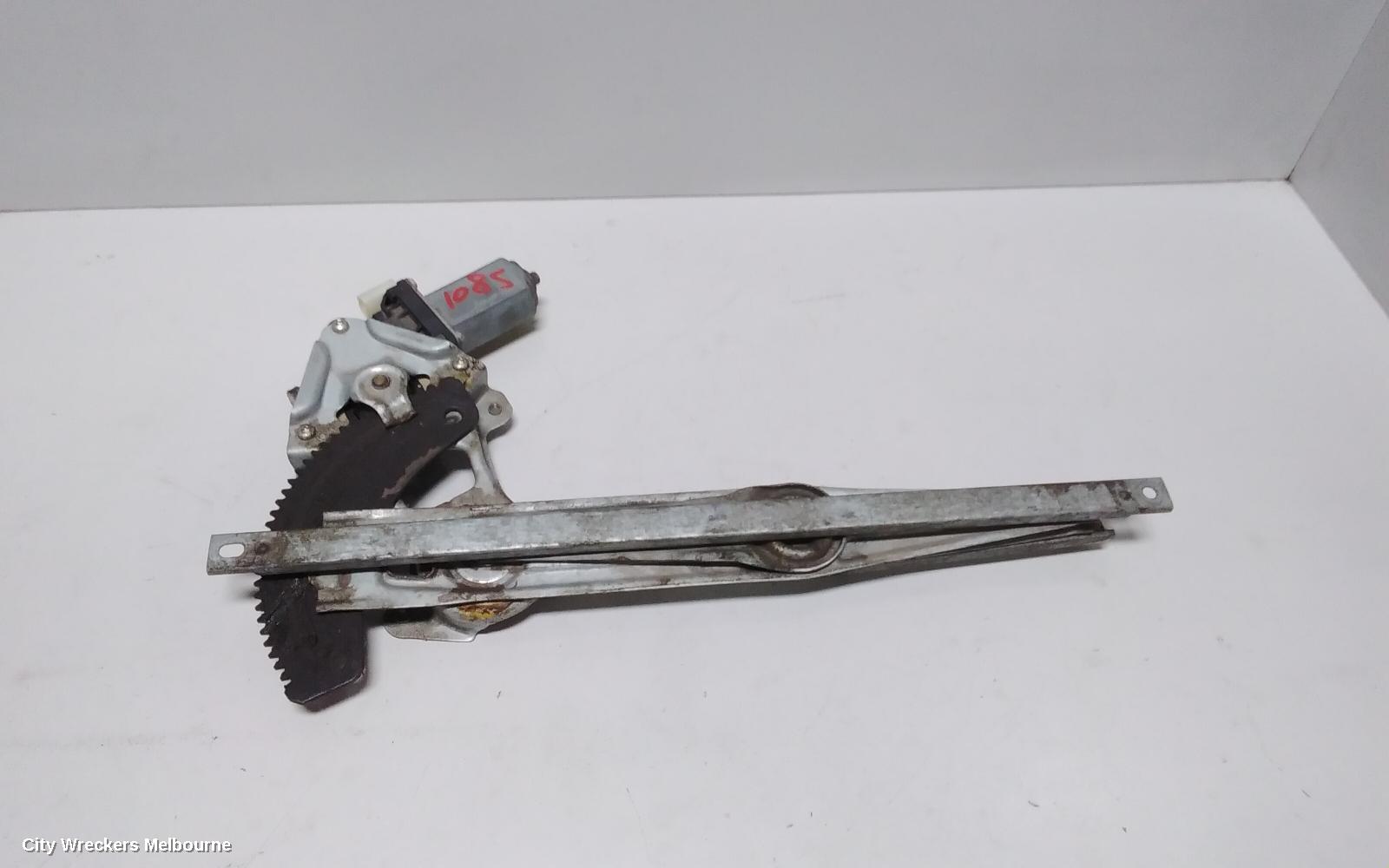 NISSAN MICRA LEFT FRONT WINDOW REG/MOTOR, K13, POWER, 11/2010 - 12/2016
