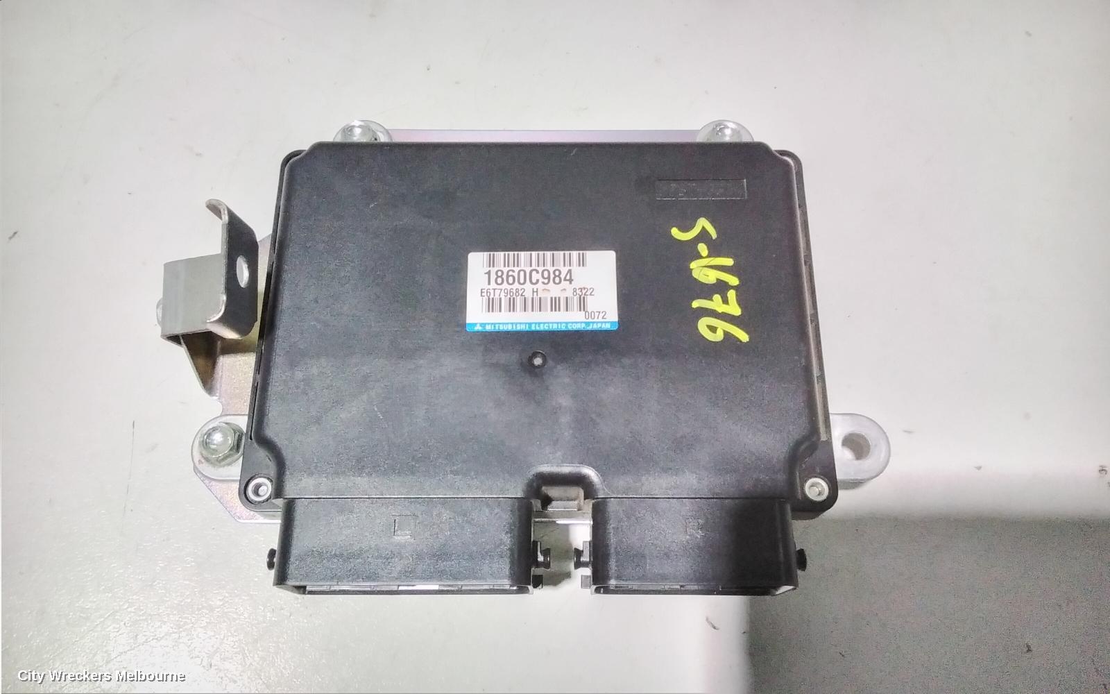MITSUBISHI OUTLANDER ECU, ENGINE ECU, 2.4, PETROL, AUTO T/M, ECU ONLY, ZJ-ZL, 10/2012 ONWARDS