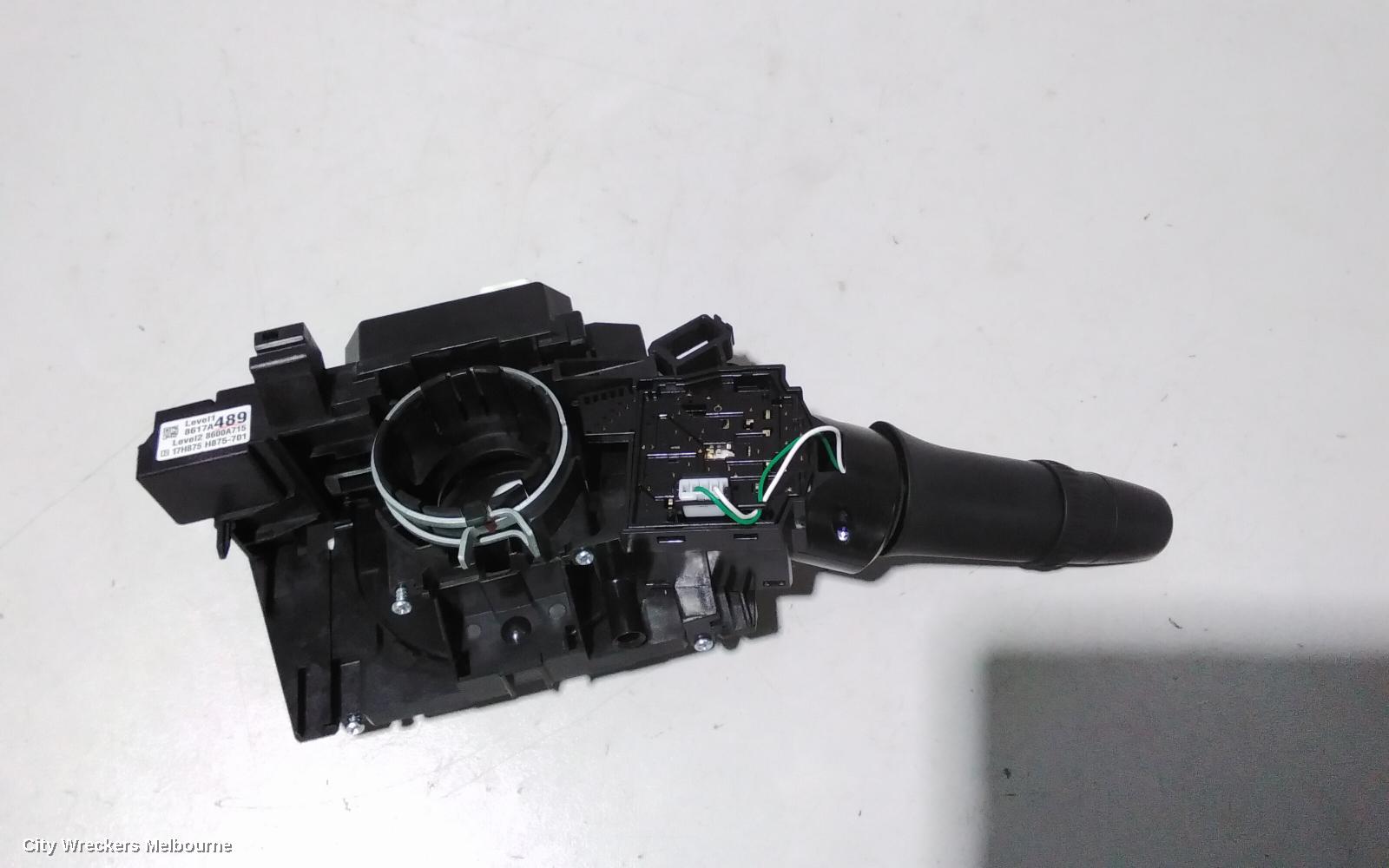 MITSUBISHI OUTLANDER COMBINATION SWITCH, FLASHER SWITCH, ZK-ZL, W/ FOGLAMP, AUTO LIGHT & ASC TYPE, 01/2015 ONWARDS