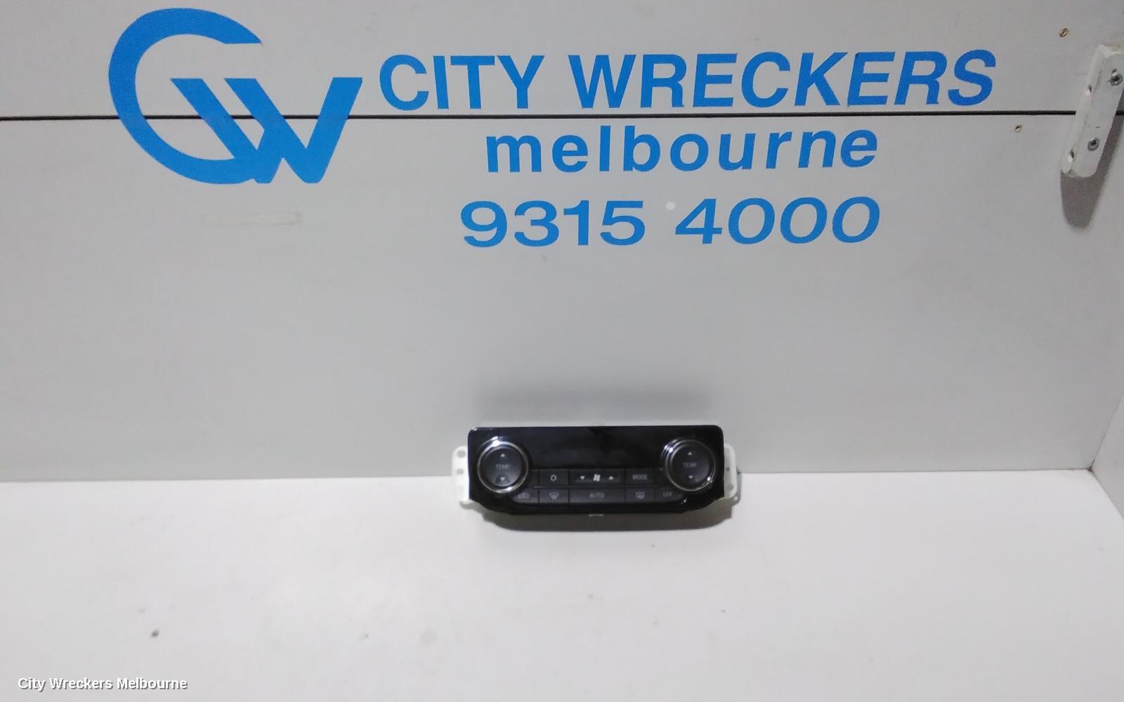 MITSUBISHI OUTLANDER HEATER/AC CONTROLS, DUAL ZONE CLIMATE CONTROL TYPE, ZJ-ZL, 10/2012 ONWARDS