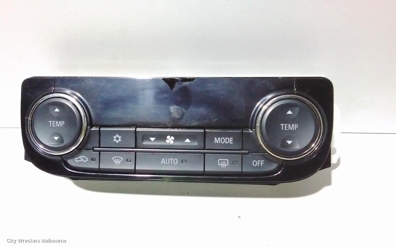 MITSUBISHI OUTLANDER HEATER/AC CONTROLS, DUAL ZONE CLIMATE CONTROL TYPE, ZJ-ZL, 10/2012 ONWARDS