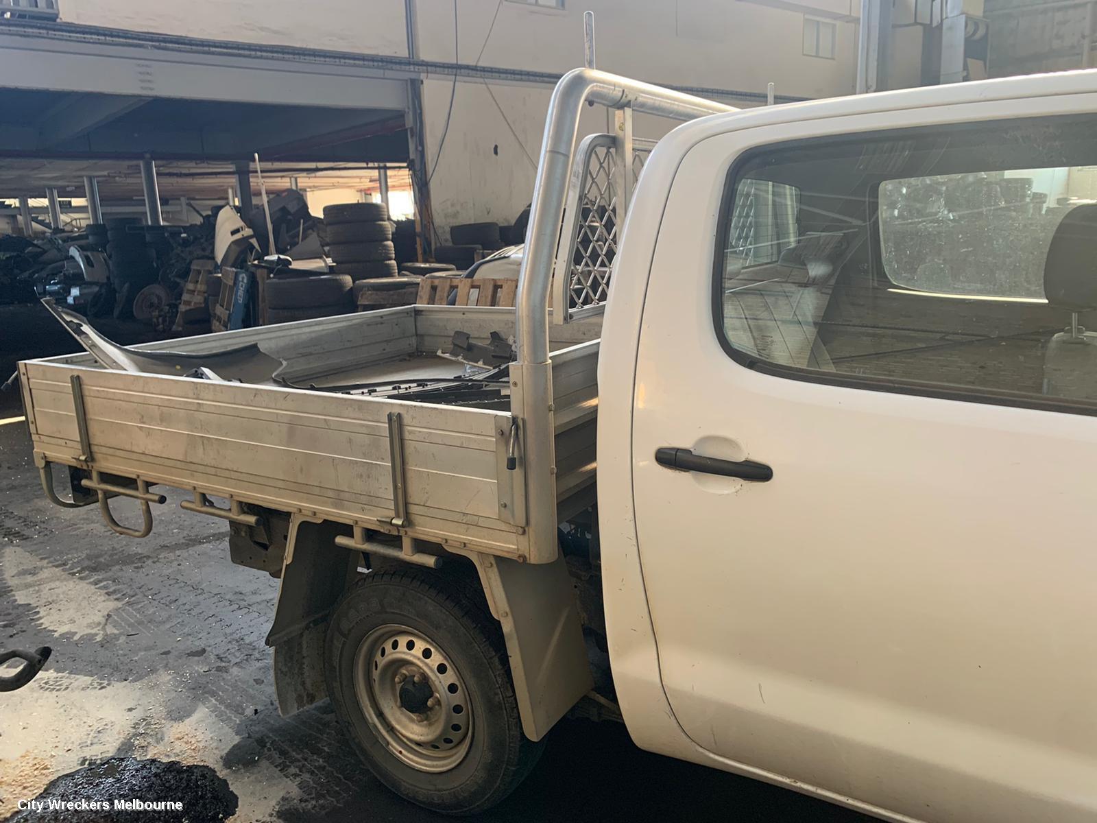 TOYOTA HILUX LEFT REAR STRUT, ***USE SHOCK ABSORBER PART TYPE***