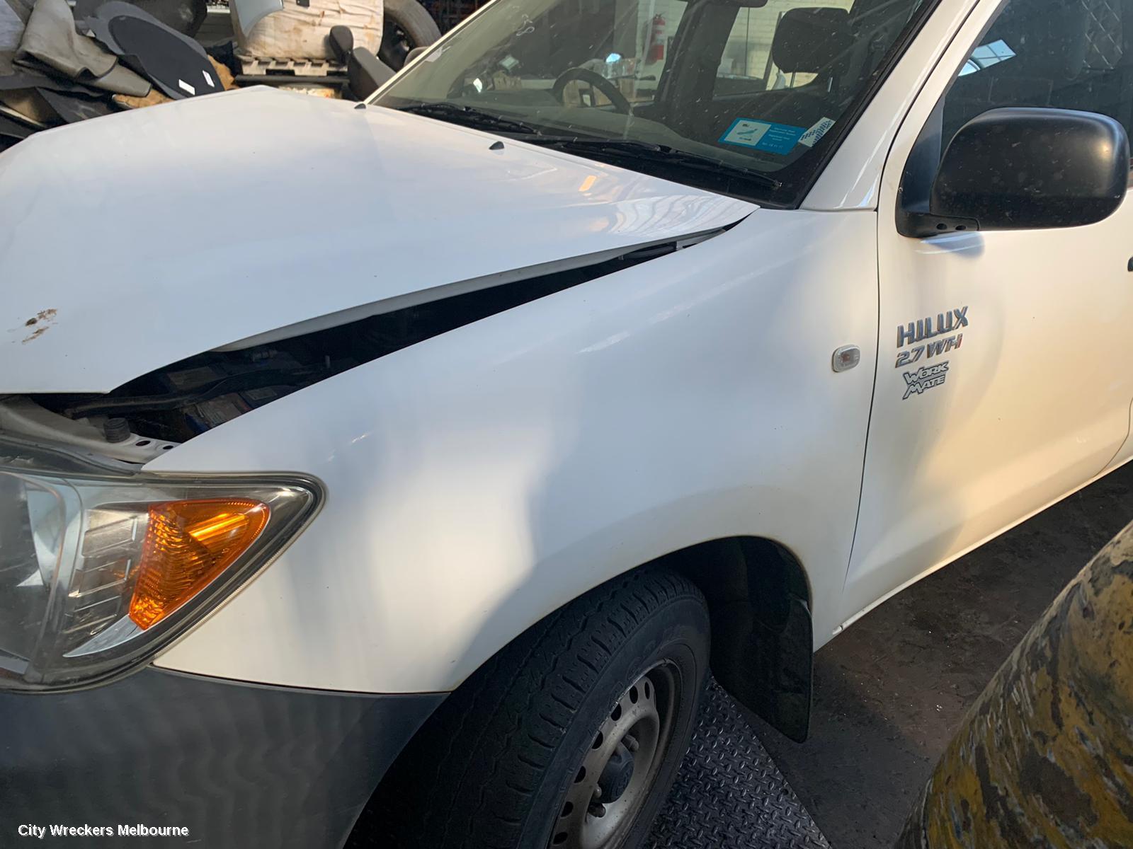 TOYOTA HILUX LEFT REAR STRUT, ***USE SHOCK ABSORBER PART TYPE***