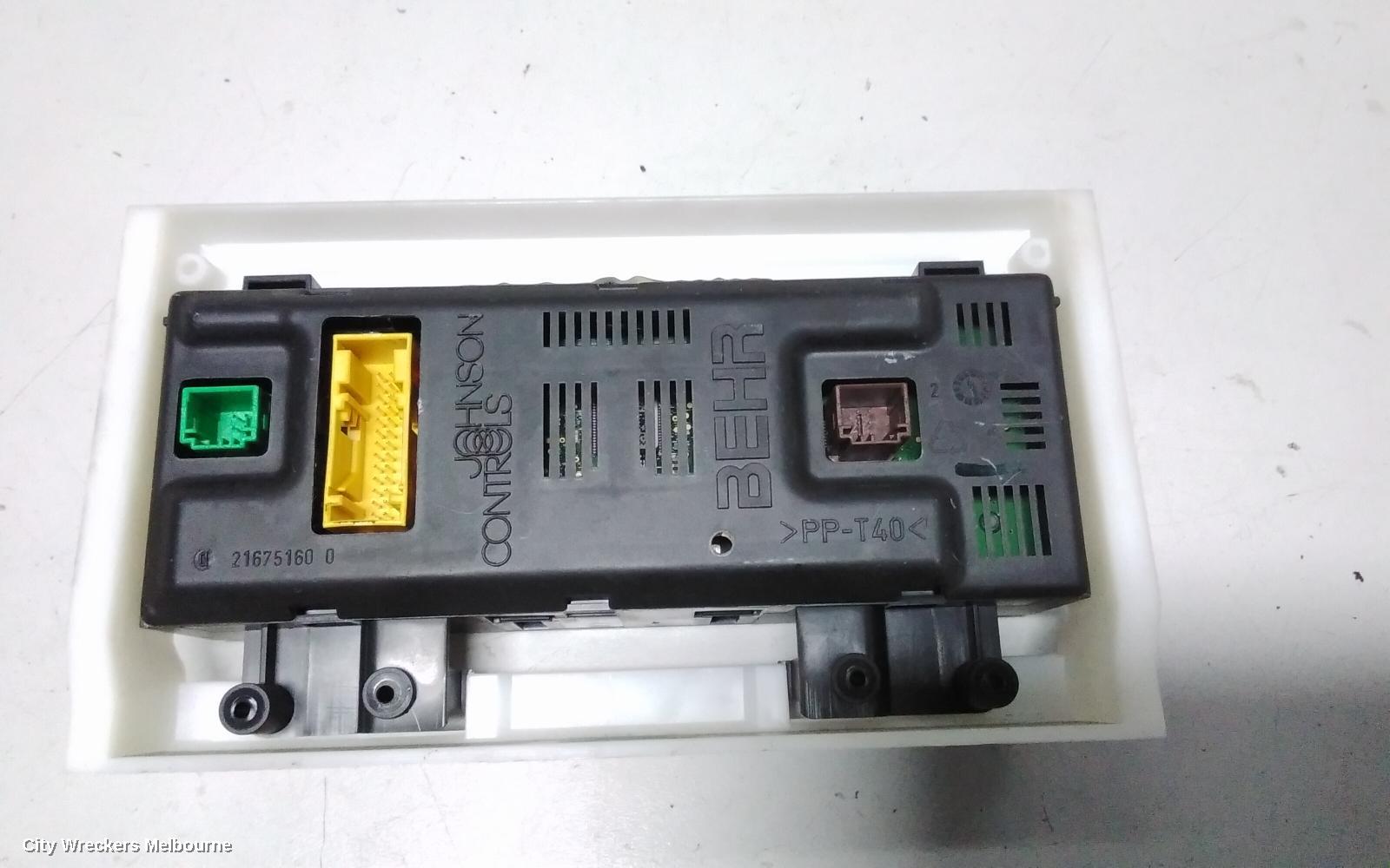 PEUGEOT 307 HEATER/AC CONTROLS, T6 10/2005 - 12/2009