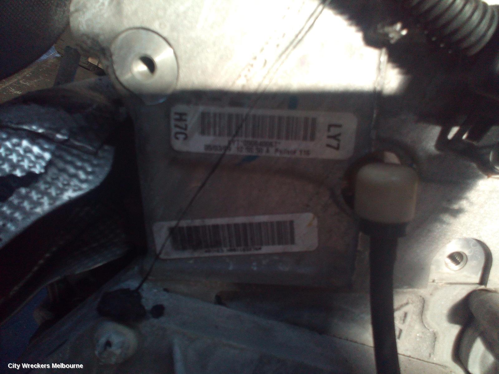 HOLDEN COMMODORE ENGINE, 3.6, LY7, VE, 02/2007 - 08/2009