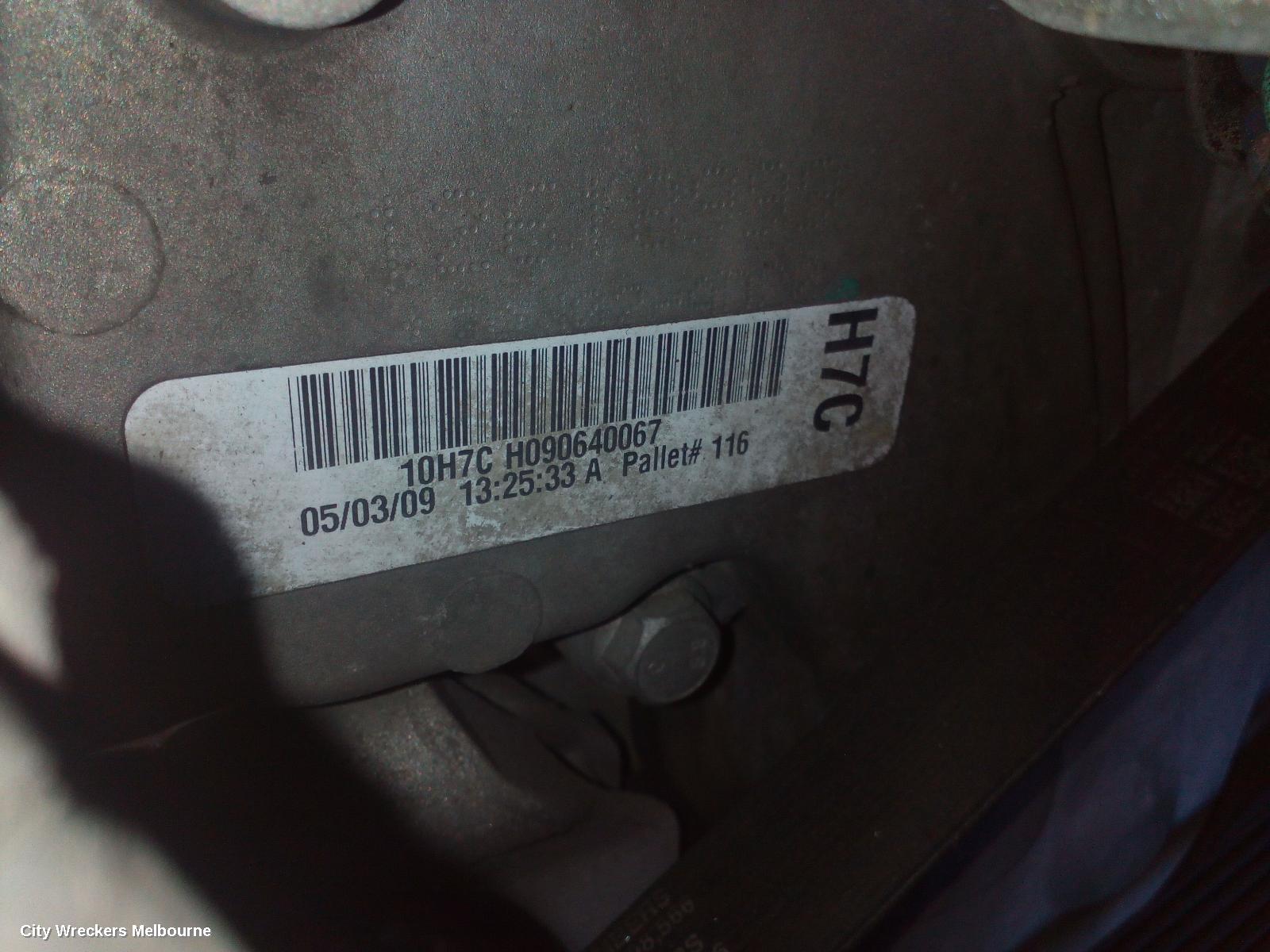 HOLDEN COMMODORE ENGINE, 3.6, LY7, VE, 02/2007 - 08/2009