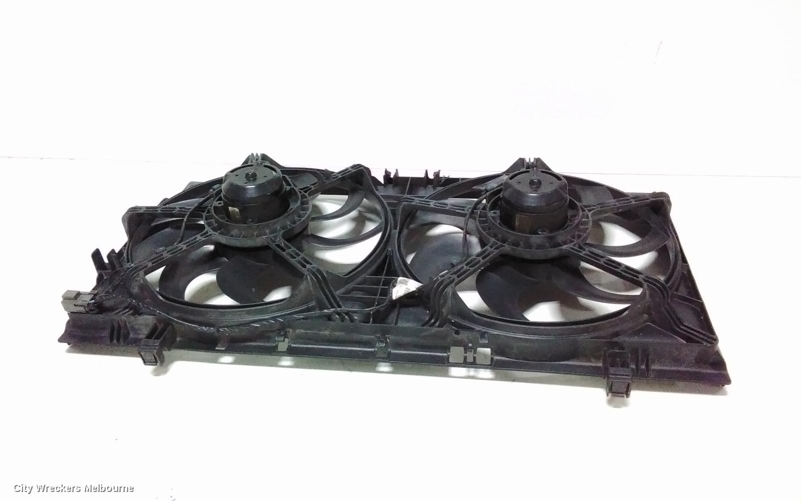 HOLDEN COMMODORE FAN, DUAL FAN ASSY, 3.6, VE, 09/2006 - 08/2010