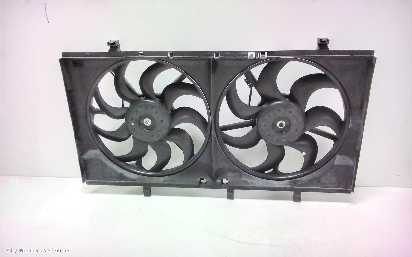 HOLDEN COMMODORE FAN, DUAL FAN ASSY, 3.6, VE, 09/2006 - 08/2010