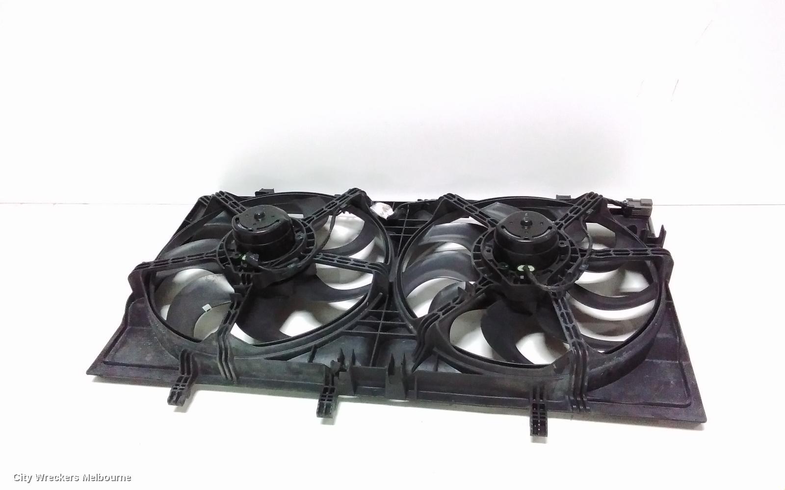 HOLDEN COMMODORE FAN, DUAL FAN ASSY, 3.6, VE, 09/2006 - 08/2010