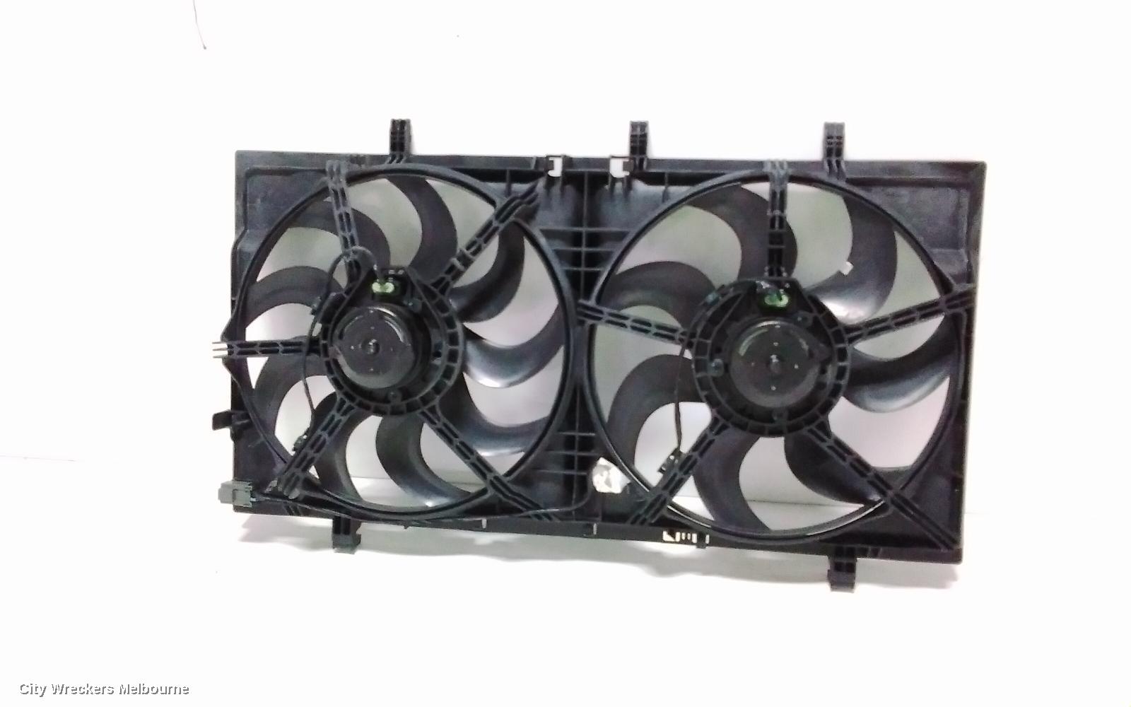 HOLDEN COMMODORE FAN, DUAL FAN ASSY, 3.6, VE, 09/2006 - 08/2010