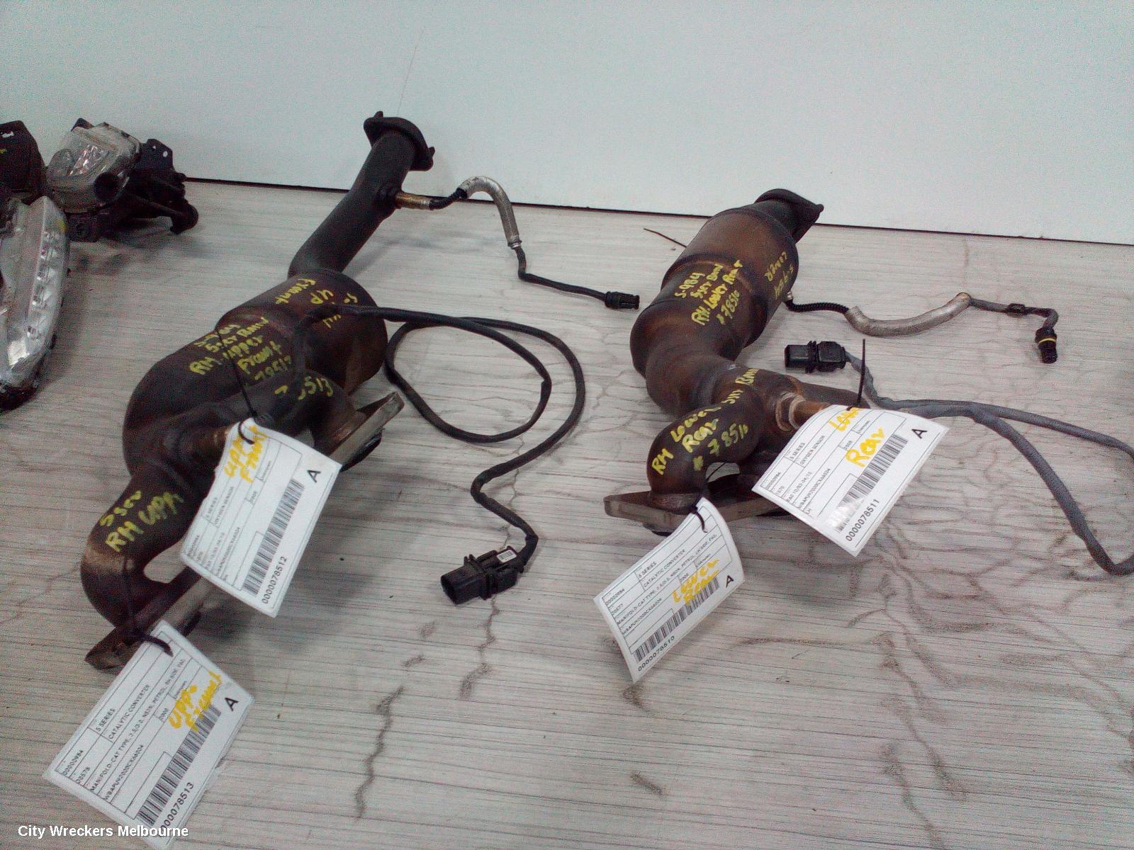 BMW 5 SERIES CATALYTIC CONVERTER, MANIFOLD-CAT TYPE, 2.5/3.0, N52N, PETROL, LH SIDE, E60, 06/2007 - 04/2010