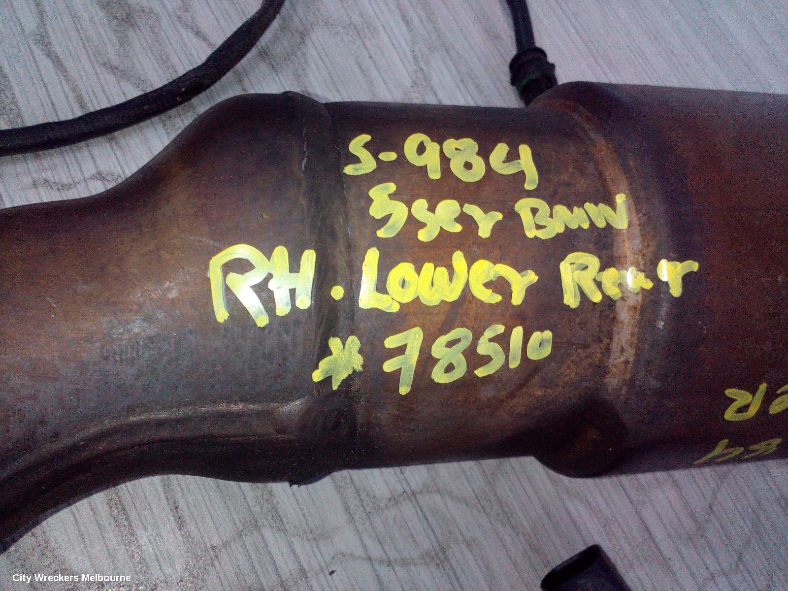 BMW 5 SERIES CATALYTIC CONVERTER, MANIFOLD-CAT TYPE, 2.5/3.0, N52N, PETROL, LH SIDE, E60, 06/2007 - 04/2010