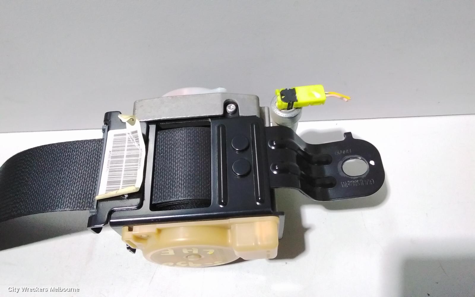 NISSAN NAVARA SEATBELT/STALK, D22, LH FRONT, SEAT BELT ONLY, NON AIRBAG TYPE, 04/1997 - 08/2015