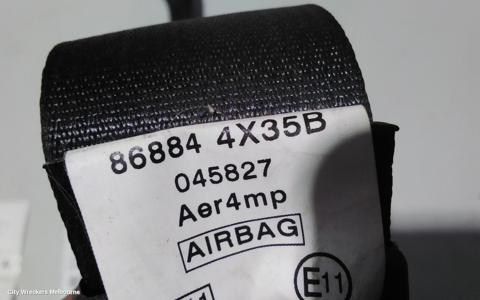 NISSAN NAVARA SEATBELT/STALK, D22, LH FRONT, SEAT BELT ONLY, NON AIRBAG TYPE, 04/1997 - 08/2015