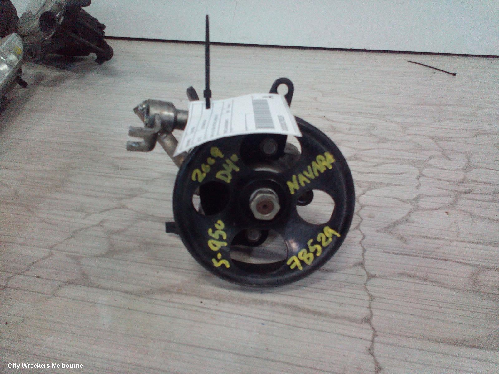 NISSAN NAVARA STEERING PUMP, D40, 4.0, VQ40, PETROL, 09/2005 - 12/2011