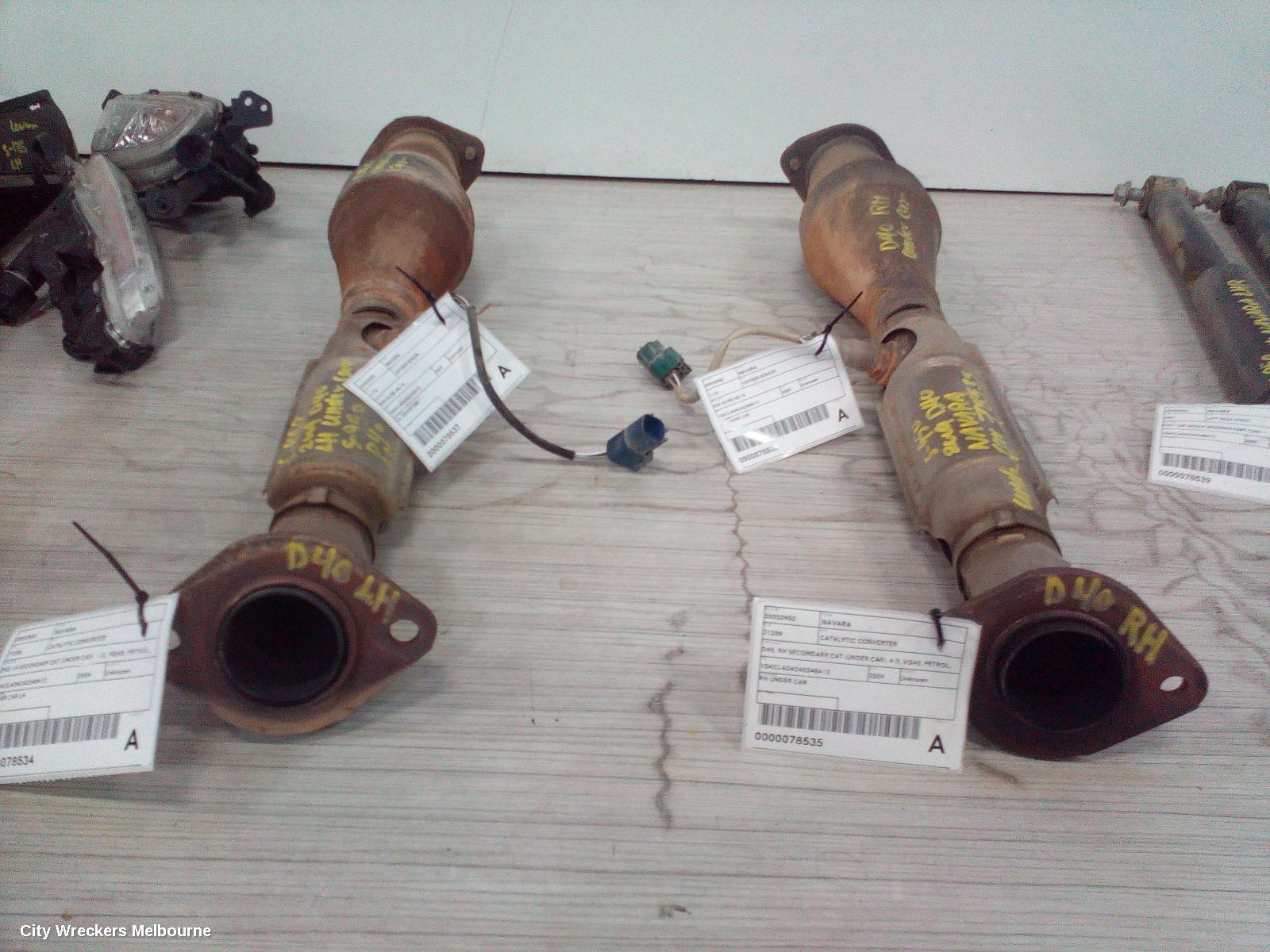 NISSAN NAVARA OXYGEN SENSOR, D40 09/2005 - 08/2015